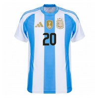 Argentinien Alexis Mac Allister #20 Heimtrikot Copa America 2024 Kurzarm